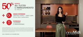 Offerte di Arredamento a Caravaggio | 50% sconto su tutto l'arredamento in Casa Midi | 17/5/2024 - 16/6/2024