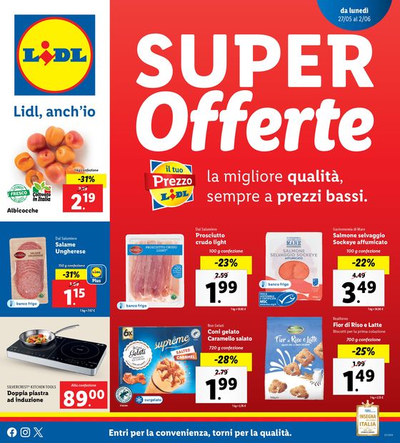 Volantino Lidl a Ciriè | Super offerte | 27/5/2024 - 2/6/2024