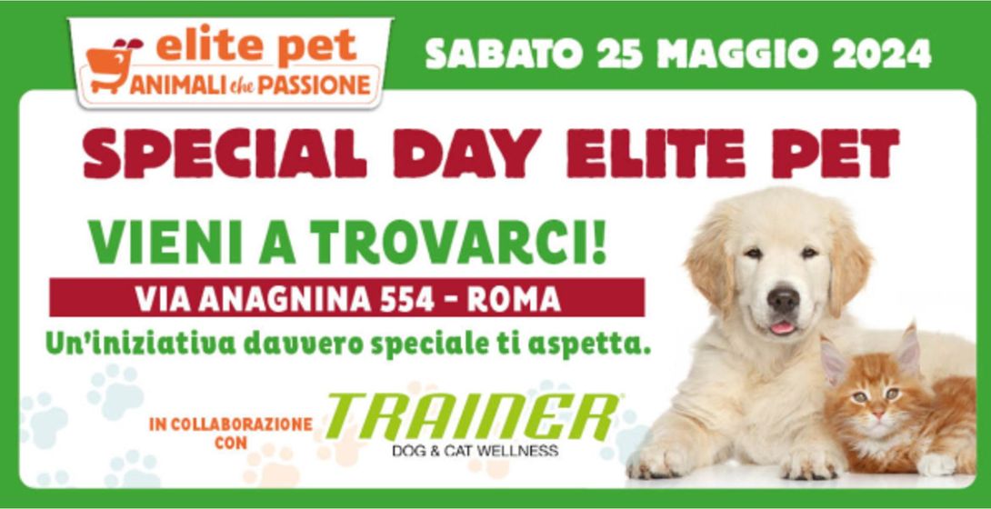 Volantino Elite Pet | Special day  | 21/5/2024 - 25/5/2024
