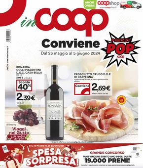 Volantino Coop a Genova | Prezzi Pop - Conviene | 23/5/2024 - 5/6/2024