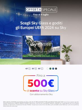 Volantino Sky a San Pietro D'Olba | SKY Glass | 23/5/2024 - 23/6/2024