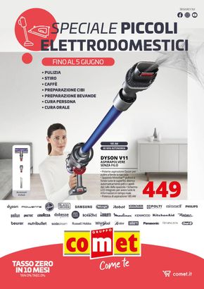 Offerte di Elettronica a Castelmassa | Speciale Piccoli elettrodomestici da Comet! in Comet | 23/5/2024 - 5/6/2024