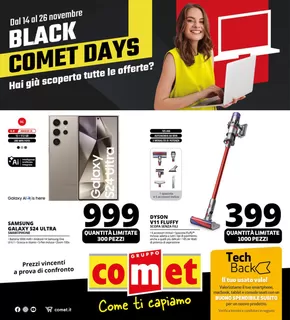 Offerte di Elettronica a San Martino in Rio | Black Comet Days! in Comet | 14/11/2024 - 26/11/2024