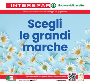Volantino Interspar a Padova | Scegli le grandi marche | 23/5/2024 - 5/6/2024