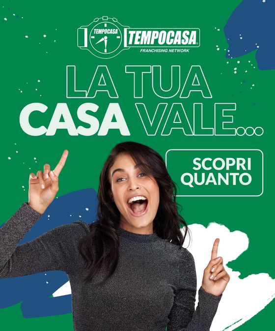 Volantino Tempocasa a Milano | La tua casa vale... scopri quanto | 1/6/2024 - 30/6/2024