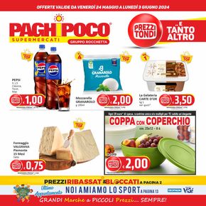 Offerte di Iper e super a Agrigento | Prezzi tondi in PaghiPoco | 24/5/2024 - 3/6/2024