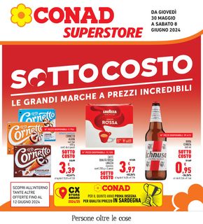 Volantino Conad Superstore a Benetutti | Sottocosto | 30/5/2024 - 12/6/2024