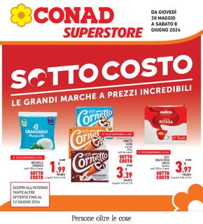 Volantino Conad Superstore a Roncobilaccio | Sottocosto | 30/5/2024 - 12/6/2024