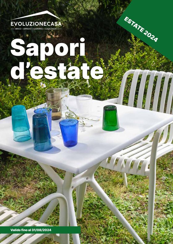 Volantino Evoluzione Casa a Napoli | Sapori d'estate | 27/5/2024 - 31/8/2024