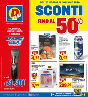 Offerte di Discount a Padova | Sconti fino al 50% in Dpiu | 27/5/2024 - 9/6/2024