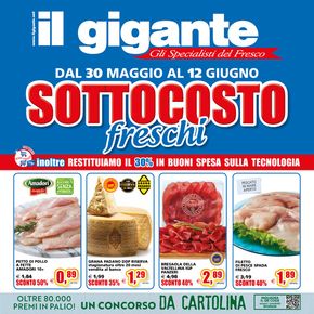 Volantino Il Gigante a Brissago-Valtravaglia | Sottocosto Freschi | 30/5/2024 - 12/6/2024