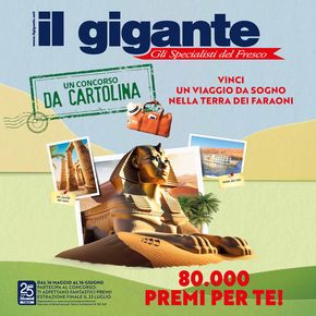 Volantino Il Gigante a Rivarolo Mantovano | Concorso cartolina | 30/5/2024 - 16/6/2024