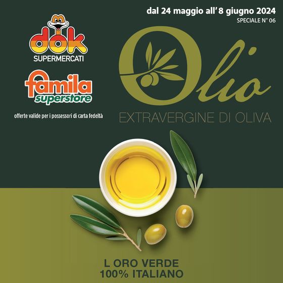 Volantino Dok a Potenza | Olio extravergine di oliva | 28/5/2024 - 8/6/2024