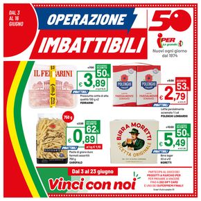 Volantino Iper La grande i a Cassano Spinola | Operazione imbattibili | 3/6/2024 - 16/6/2024