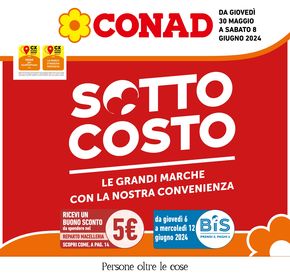 Volantino Conad a Treviso | Sottocosto | 30/5/2024 - 8/6/2024