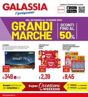 Volantino Galassia | Grandi marche | 30/5/2024 - 12/6/2024