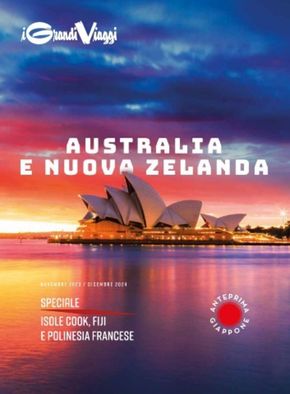 Volantino I Grandi Viaggi a Carpenedolo | Australia e Nuova Zelanda | 29/5/2024 - 31/12/2024