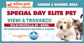 Offerte di Animali a Guidonia Montecelio | Special day  in Elite Pet | 30/5/2024 - 3/6/2024