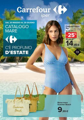 Volantino Carrefour Ipermercati a Grugliasco | Catalogo mare | 20/5/2024 - 26/6/2024
