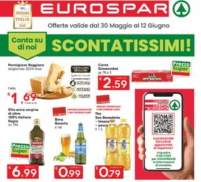 Volantino Eurospar a San Germano Chisone | Scontatissimi | 30/5/2024 - 12/6/2024