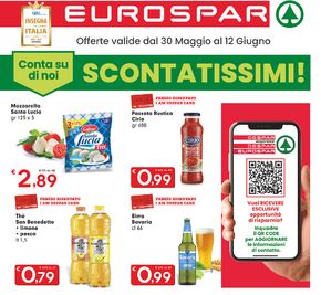 Volantino Eurospar a Arignano | Scontatissimi | 30/5/2024 - 12/6/2024