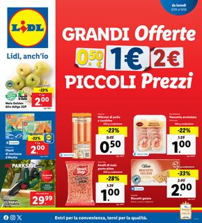 Volantino Lidl a Acquaformosa | Grandi offerte piccoli prezzi | 3/6/2024 - 9/6/2024