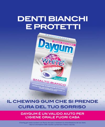 Volantino Daygum a Roma | Daygum White | 3/6/2024 - 30/6/2024