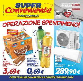 Volantino SuperConveniente a Ventimiglia di Sicilia | Operazione spendimeno! | 4/6/2024 - 13/6/2024