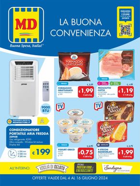 Offerte di Discount a Galati Mamertino | La buona convenienza in MD | 4/6/2024 - 16/6/2024