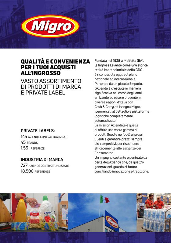 Volantino Migro a Tortona | Private labels 2024 | 3/6/2024 - 31/12/2024