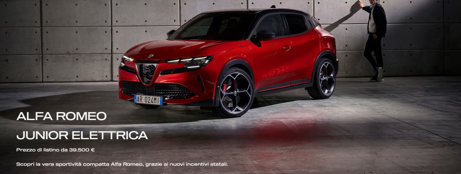 Volantino Alfa Romeo - Mopar a Treia | Junior elettrica | 4/6/2024 - 30/6/2024