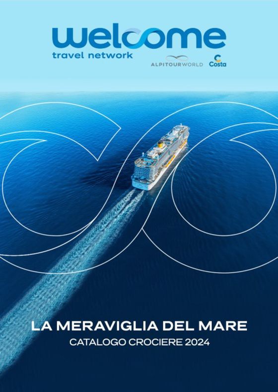 Volantino Welcome Travel a Cagliari | La meraviglia del mare | 4/6/2024 - 31/12/2024