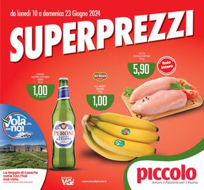 Offerte di Iper e super a Bracigliano | Super prezzi! in Supermercati Piccolo | 10/6/2024 - 23/6/2024