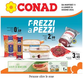 Volantino Conad a Commezzadura | Prezzi a pezzi | 11/6/2024 - 24/6/2024