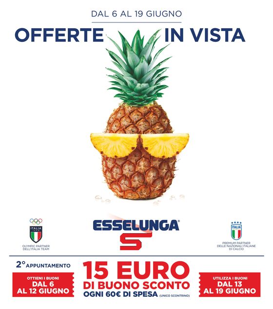 Volantino Esselunga a Sesto San Giovanni | Offerte in vista | 6/6/2024 - 19/6/2024