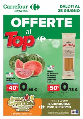 Volantino Carrefour Express a Bedonia | Offerte al Top | 11/6/2024 - 25/6/2024