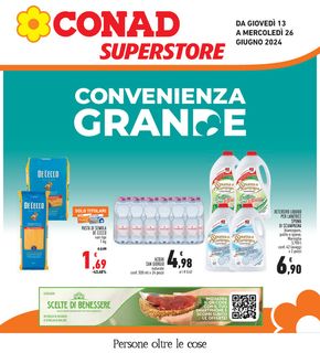 Volantino Conad Superstore a Tratalias | Convenienza grande | 13/6/2024 - 26/6/2024
