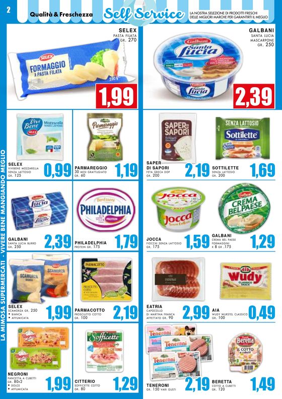 Volantino La Mimosa Supermercati a Terzigno | Un estate di risparmio | 10/6/2024 - 23/6/2024