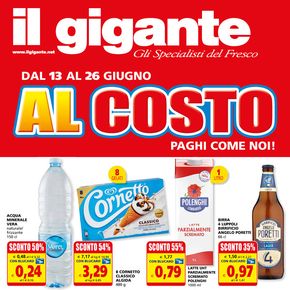 Volantino Il Gigante a Casalbeltrame | Al costo | 13/6/2024 - 26/6/2024