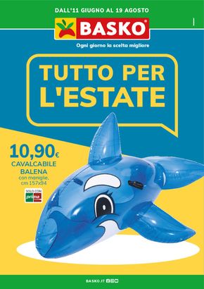 Volantino Basko a Torino | Tutto per l'estate | 11/6/2024 - 19/8/2024