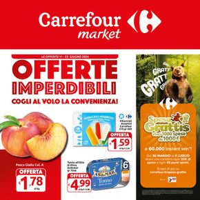 Offerte di Iper e super a Ficulle | Offerte imperdibili in Carrefour Market | 12/6/2024 - 23/6/2024