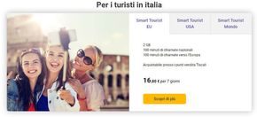Offerte di Servizi a Castrocielo | Per i turisti in italia  in Tiscali Casa | 14/6/2024 - 21/6/2024
