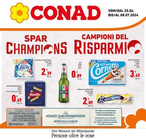 Volantino Conad a Castelbello Ciardes | Campioni del risparmio  | 25/6/2024 - 8/7/2024