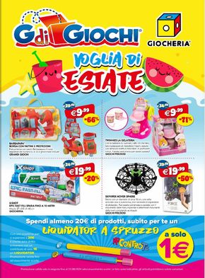Offerte di Infanzia e giochi a Reggio Calabria | Voglia di estate in Giocheria | 20/6/2024 - 31/8/2024