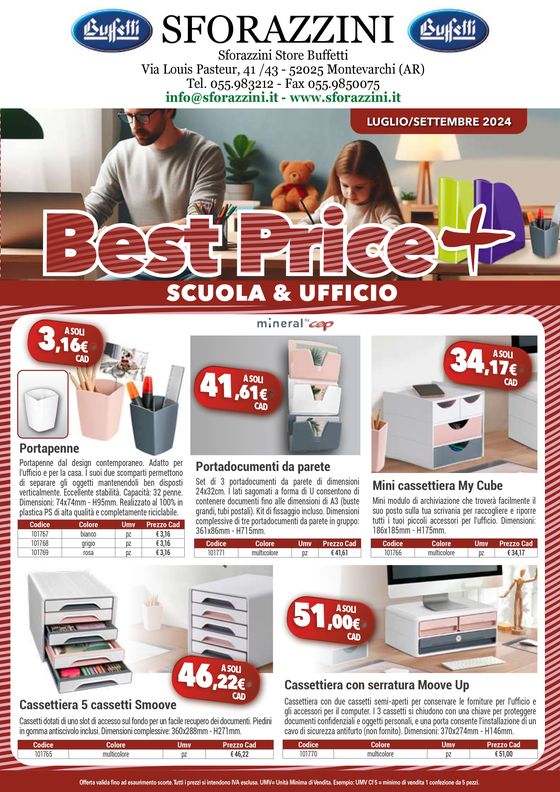 Volantino Sforazzini | Best Price  | 1/7/2024 - 30/9/2024