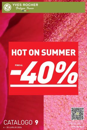 Volantino Yves Rocher | Hot on summer | 4/7/2024 - 30/7/2024