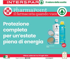Volantino Interspar a Padova | Protezione completa per un'estate piena di energia | 4/7/2024 - 31/7/2024