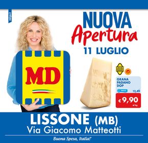 Volantino MD | Nuova apertura a Lissone! | 11/7/2024 - 28/7/2024