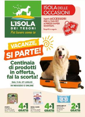 Offerte di Animali a Guidonia Montecelio | Vacanze, si parte! in Isola dei Tesori | 4/7/2024 - 27/7/2024