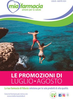 Offerte di Salute e Benessere a Bologna | Le promozioni di Luglio-Agosto in Mia Farmacia | 8/7/2024 - 31/8/2024